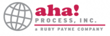 aha! Process, Inc. a Ruby Payne Company Logo